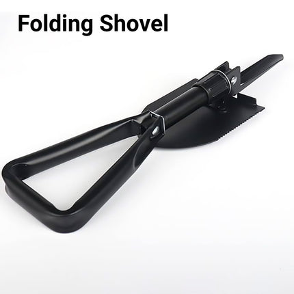 Folding Survival Shovel Outdoor Camping Emergency Tool For Hiking Fishing Rescue Gear
