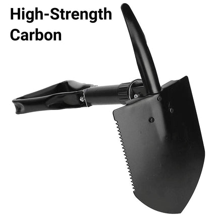 Folding Survival Shovel Outdoor Camping Emergency Tool For Hiking Fishing Rescue Gear