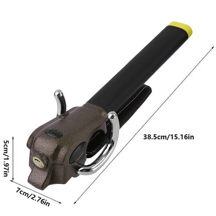 Foldable Steering Wheel Lock Car Anti Theft Deterrent Security Device