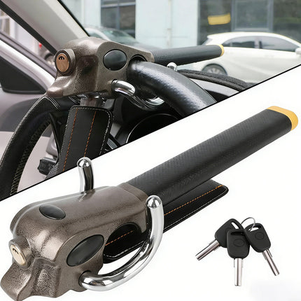Foldable Steering Wheel Lock Car Anti Theft Deterrent Security Device