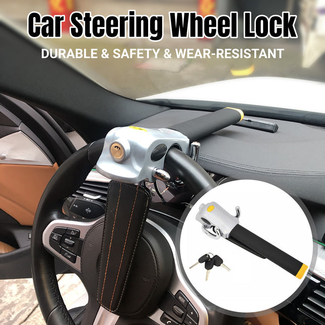 Car Steering Wheel Lock Bar Heavy Duty Vehicle Security Anti Theft Device