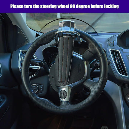 Car Steering Wheel Lock Bar Heavy Duty Vehicle Security Anti Theft Device