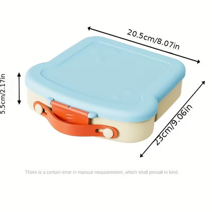 Lunch Box With Compartments Microwave Safe Leak Resistant Bento Box