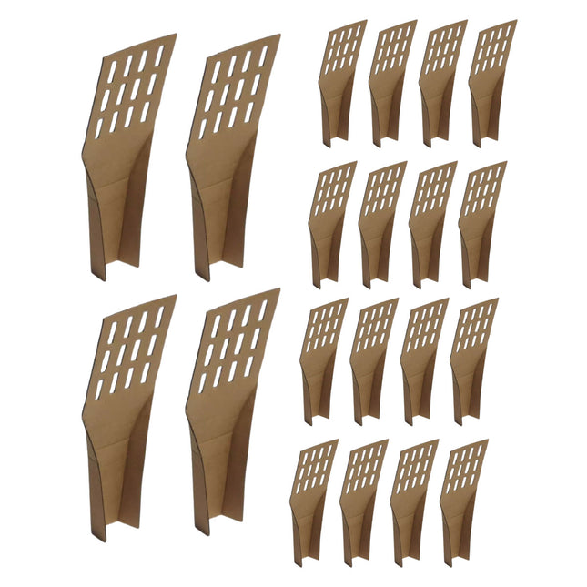 20pcs Disposable Cat Litter Scoop Biodegradable Excrement Shovel One Time Tool