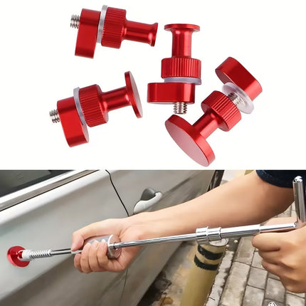 4PCS Paintless Dent Repair Kit Car Dent Puller Tool For Auto Body Repair Use