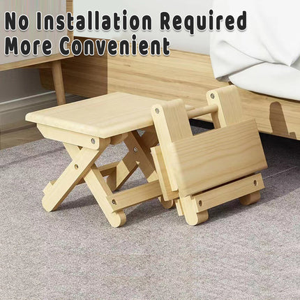 Portable Multi Purpose Foldable Low Stool Durable Space Saving For Home Outdoor