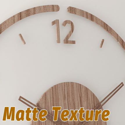 Creative Silent Wall Clock for Living Room Non Ticking Durable Home Decor