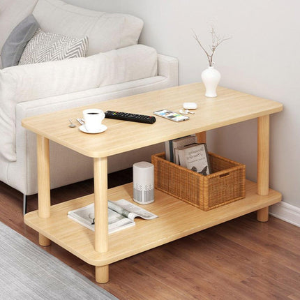Coffee Table Bedside Nightstand Mini Side Table Home Storage Shelf Furniture