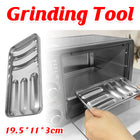 Sausage Mould 6 Cavity Stainless Steel Tray Hot Dog Meat Shaping 19.5 x 11 x 3cm