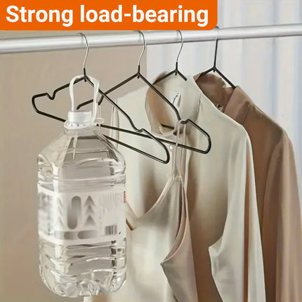 Clothes Hangers 10 Pack Anti Slip Plastic Hanger Clothes Rack Organizer
