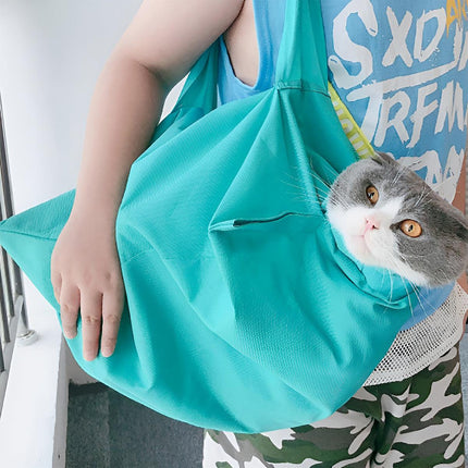 Portable Pet Shoulder Tote Bag for Cats and Small Dogs Outdoor Travel Carrier