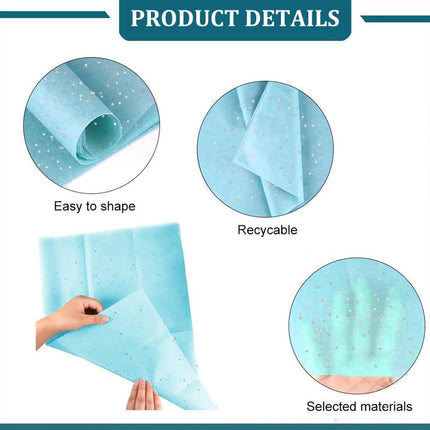 50pcs Floral Wrapping Paper for Fresh Flower Bouquet Gift Packaging 50x66cm