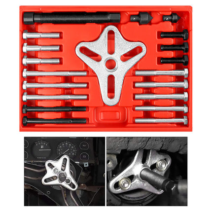 46 PCS Steering Wheel Puller Hub Removal Ball Joint Puller Kit For Car Auto Use