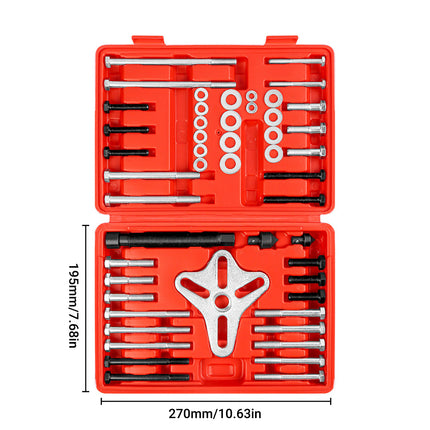 46 PCS Steering Wheel Puller Hub Removal Ball Joint Puller Kit For Car Auto Use