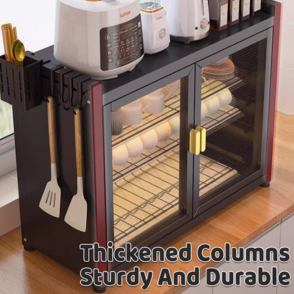 Multifunctional Kitchen Dish Storage Rack Large Capacity for Cutlery Holder