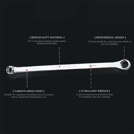 Wheel Alignment Camber Tool Double Ring Spanner Wrench Adjusting Flat Type Tool