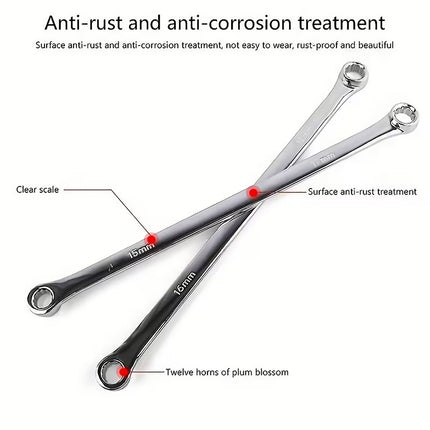 Wheel Alignment Camber Tool Double Ring Spanner Wrench Adjusting Flat Type Tool