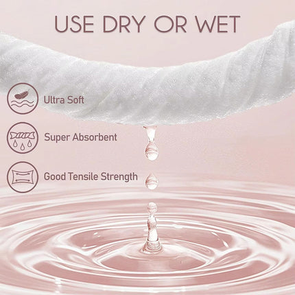 Face Towel Set Disposable Soft Cleaning Towels in Paper Box for Skincare Travel