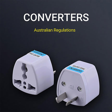 3/6/12/20Pcs Au Universal Power Plug Adapter Outlet Converter Uk/Us/Eu/Cn To