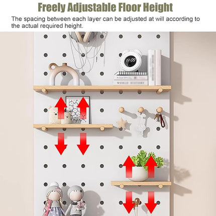 Wall Storage Shelf Panel Display Rack Cave Style Porch Shelf For Home Decoration