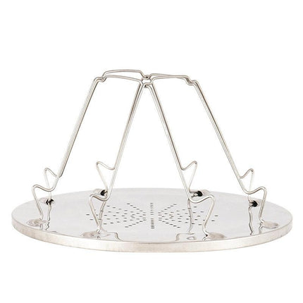 Outdoor Toast Rack Camping Picnic Grill Foldable Bread Holder Stainless Steel
