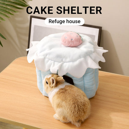 Hamster Shelter Shelter House Hamster Nest Small Pet Hideout Habitat Cage Accessory