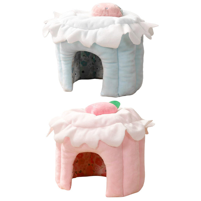 Hamster Shelter Shelter House Hamster Nest Small Pet Hideout Habitat Cage Accessory