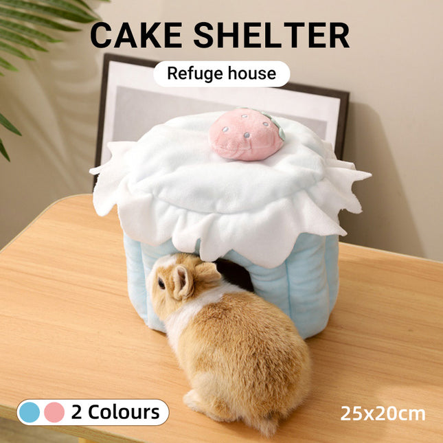 Hamster Shelter Shelter House Hamster Nest Small Pet Hideout Habitat Cage Accessory