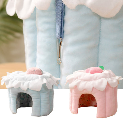 Hamster Shelter Shelter House Hamster Nest Small Pet Hideout Habitat Cage Accessory