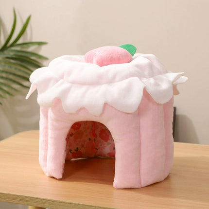Hamster Shelter Shelter House Hamster Nest Small Pet Hideout Habitat Cage Accessory