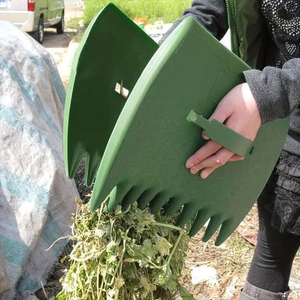 Outdoor Leaf Clips Gardening Tools Leaf Collection Rake for Fall Yard Cleanup