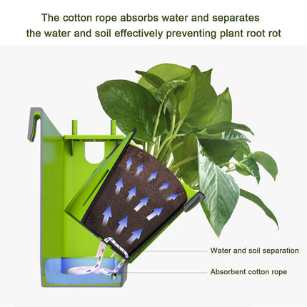 4PCS Wall Mounted Planter Flower Rack for Indoor Outdoor Garden Planters Decor