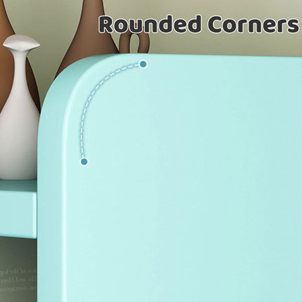 Desktop Multi Layer Shelf Bookcase Desk Storage Rack Space Saving Durable