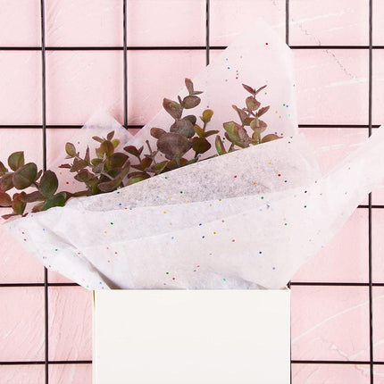 50pcs Floral Wrapping Paper for Fresh Flower Bouquet Gift Packaging 50x66cm