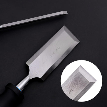 8Pcs Chrome Vanadium Steel Woodworking Tools Set In Storage Case DIY Workshop