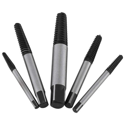 11Pcs Screw Extractor and Tap Wrench Set With Drill Bits For Woodwork Car Repair