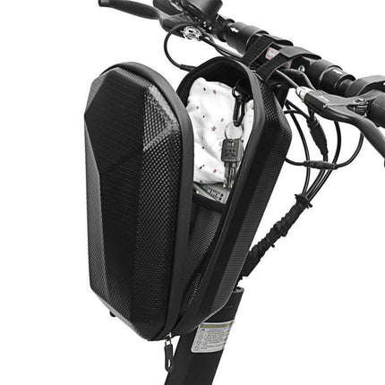 Large Electric Scooter Bag Hard Shell Pouch Front Storage Waterproof Scooter