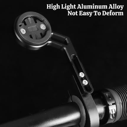 Bike Handlebar Extension Mount Aluminum Alloy Light Meter Phone Holder Bracket