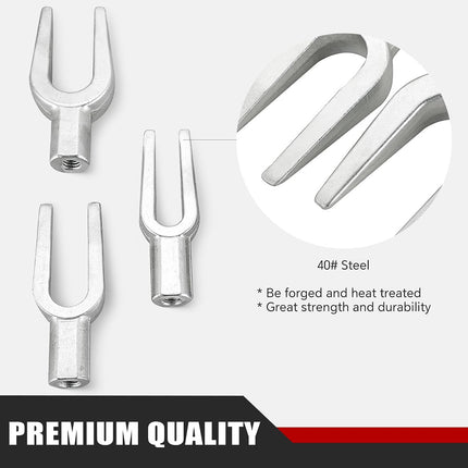 5 Pcs U Shaped Ball Joint Puller Separator Kit Auto Suspension Tie Rod Tool Set