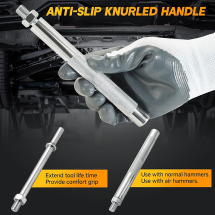 5 Pcs U Shaped Ball Joint Puller Separator Kit Auto Suspension Tie Rod Tool Set