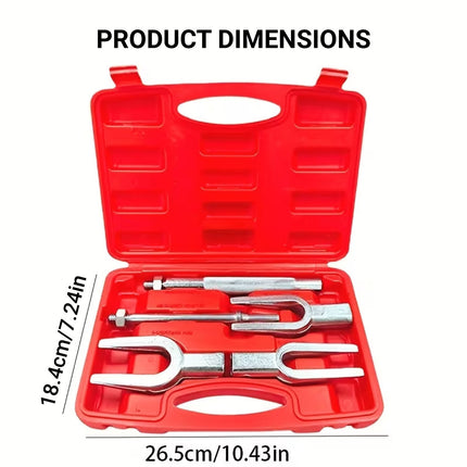 5 Pcs U Shaped Ball Joint Puller Separator Kit Auto Suspension Tie Rod Tool Set