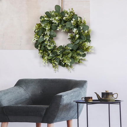 Spring Wreath Door Decoration Hanging Ornament Home Decor for Room Front Door