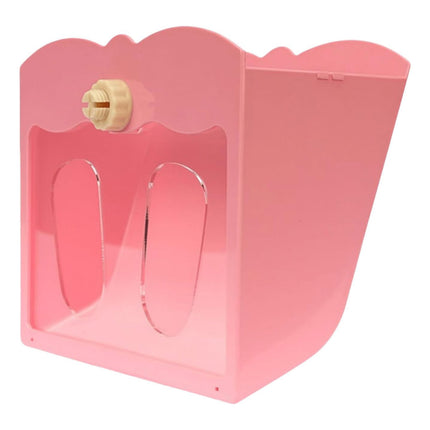 Rabbit Guinea Pig Hay Feeder Rack Internal External Fixed Grass Feeding Basin