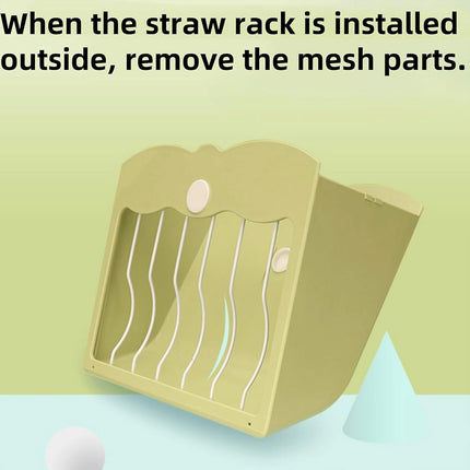 Rabbit Guinea Pig Hay Feeder Rack Internal External Fixed Grass Feeding Basin