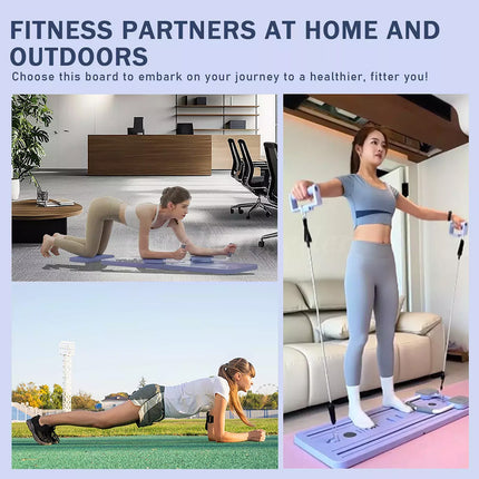 Fitness Abdominal Board Multifunctional Home Workout Bench for Training Use