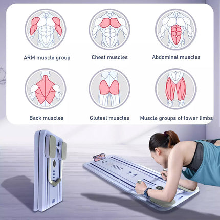 Fitness Abdominal Board Multifunctional Home Workout Bench for Training Use