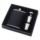 8oz Stainless Steel Wine Flask Portable Flat Metal Outdoor Bottle Gift Set Use