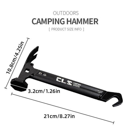 Outdoor Mini Tent Hammer Multifunctional Small Camping Hammer for Outdoor Use