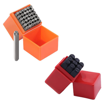 Punch Stamp Set 3/4MM Steel Letter Number Stamping Tool Kit Durable Sturdy