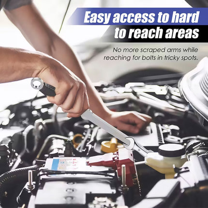 Wrench Extension Force Rod 40cm Long Power Bar for Car Repair Bolt Removal Use